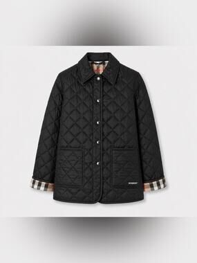 Burberry brand new Quilted Nylon Jacket black  Color $1250+ M